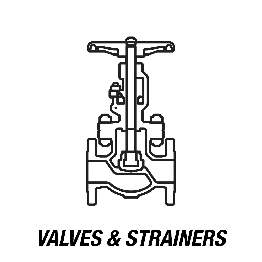 VALVES & STRAINERS